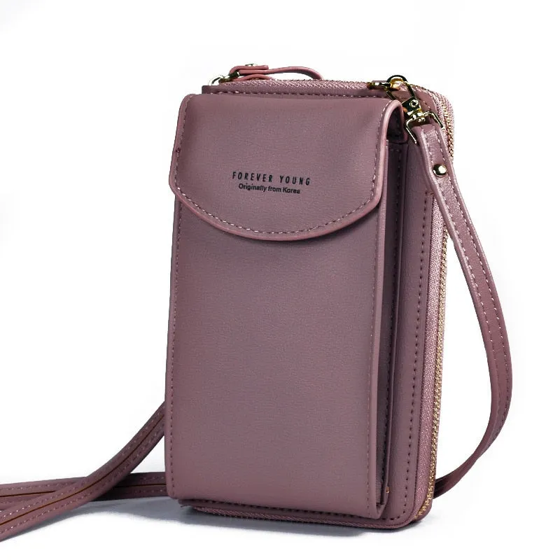 Luxury PU leather Phone Wallet and Handbags