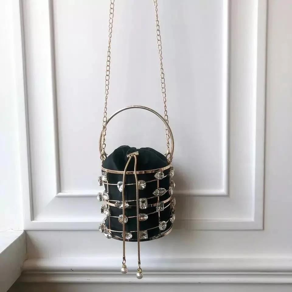 Luxury Round Crystal Bag