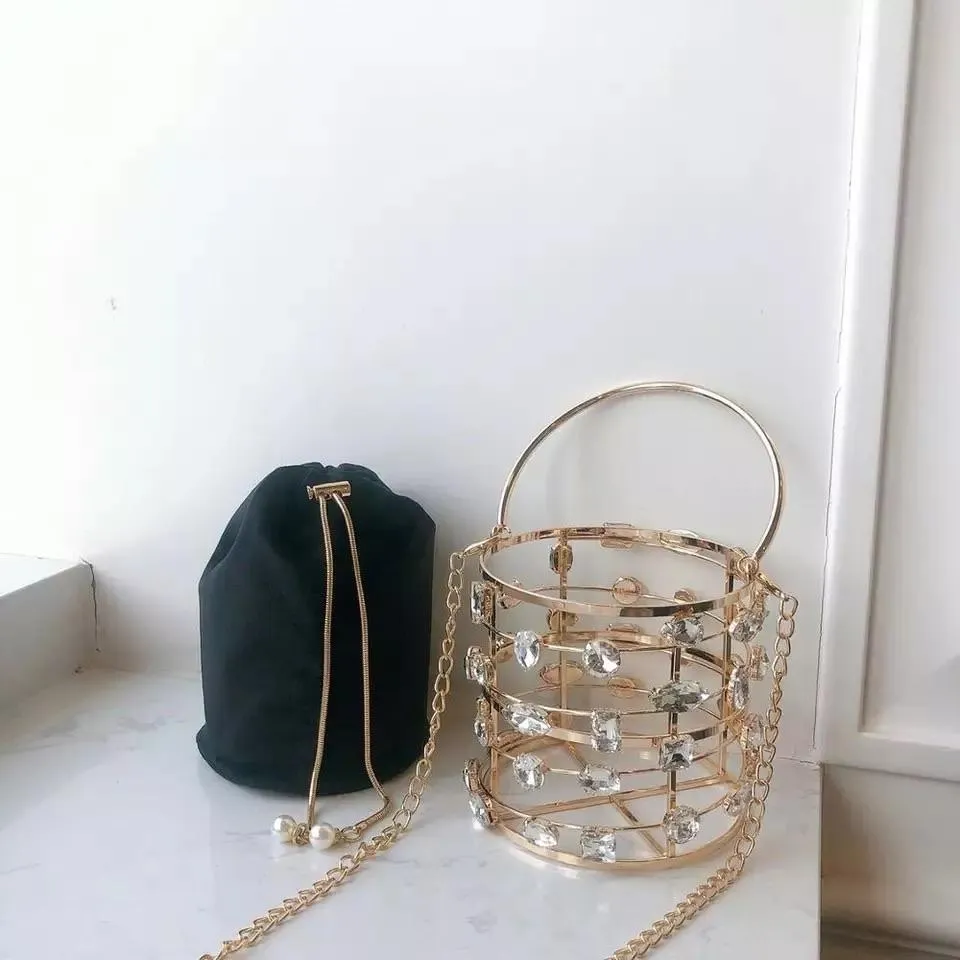 Luxury Round Crystal Bag