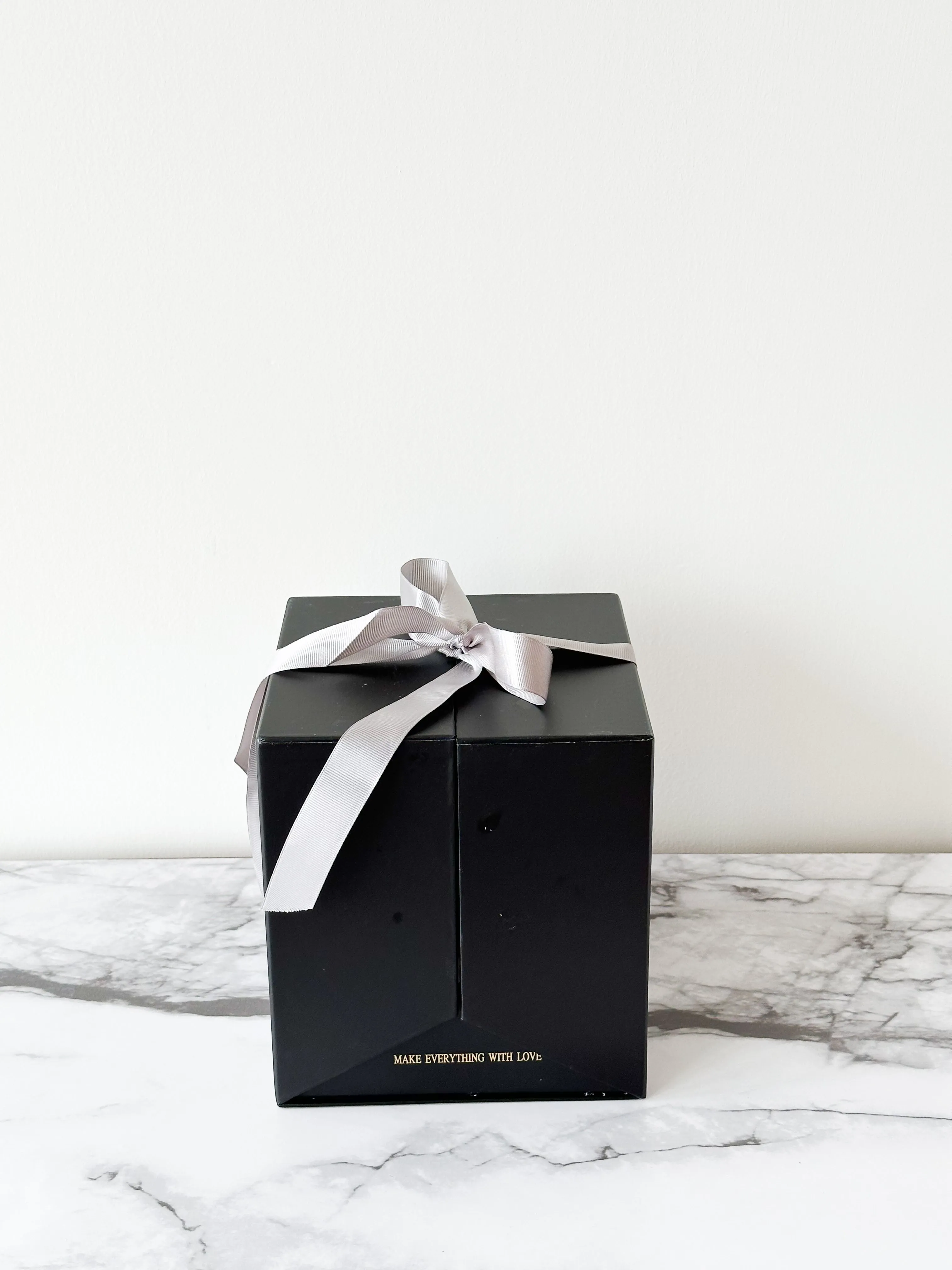 Luxury Square Box With An Open Top & Square Cut Out