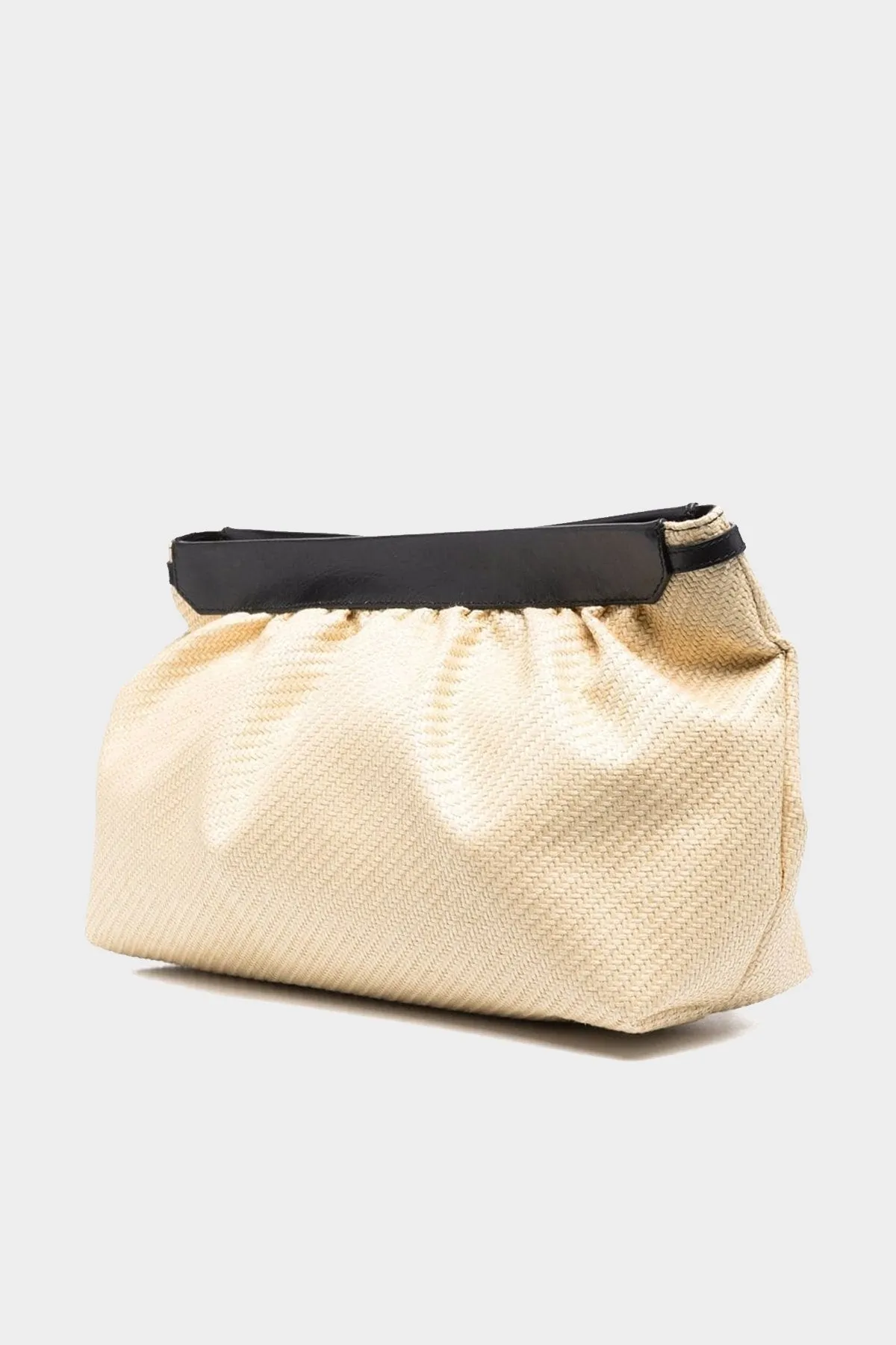 Luz Pouch in Natural Black