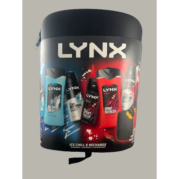 Lynx Ultimate Weekender Gift set LARGE HARDCASE
