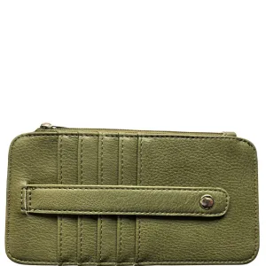 Marlo Credit Card Sleeve-Army Green
