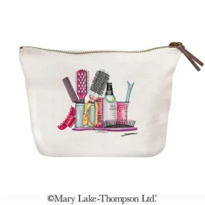 Mary Lake Thompson Hair Rollers Canvas Pouch