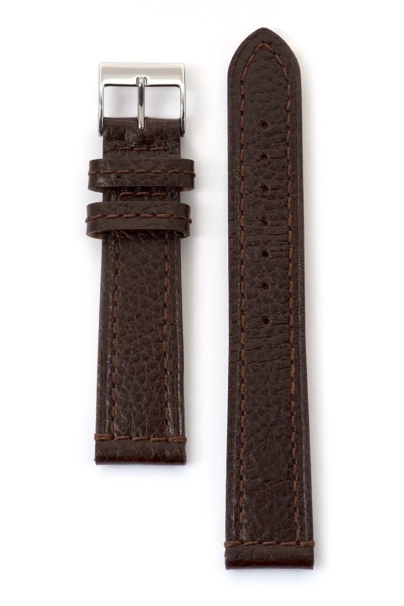 Mens Indiano Watchband in Black and Brown