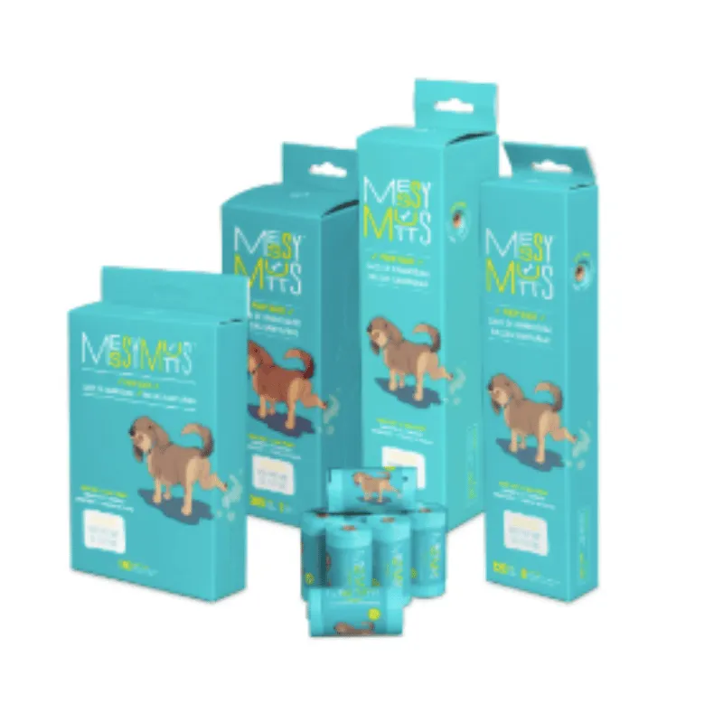 Messy Mutts  - Advanced BioRecycle Poop Bag 8 pack Refill