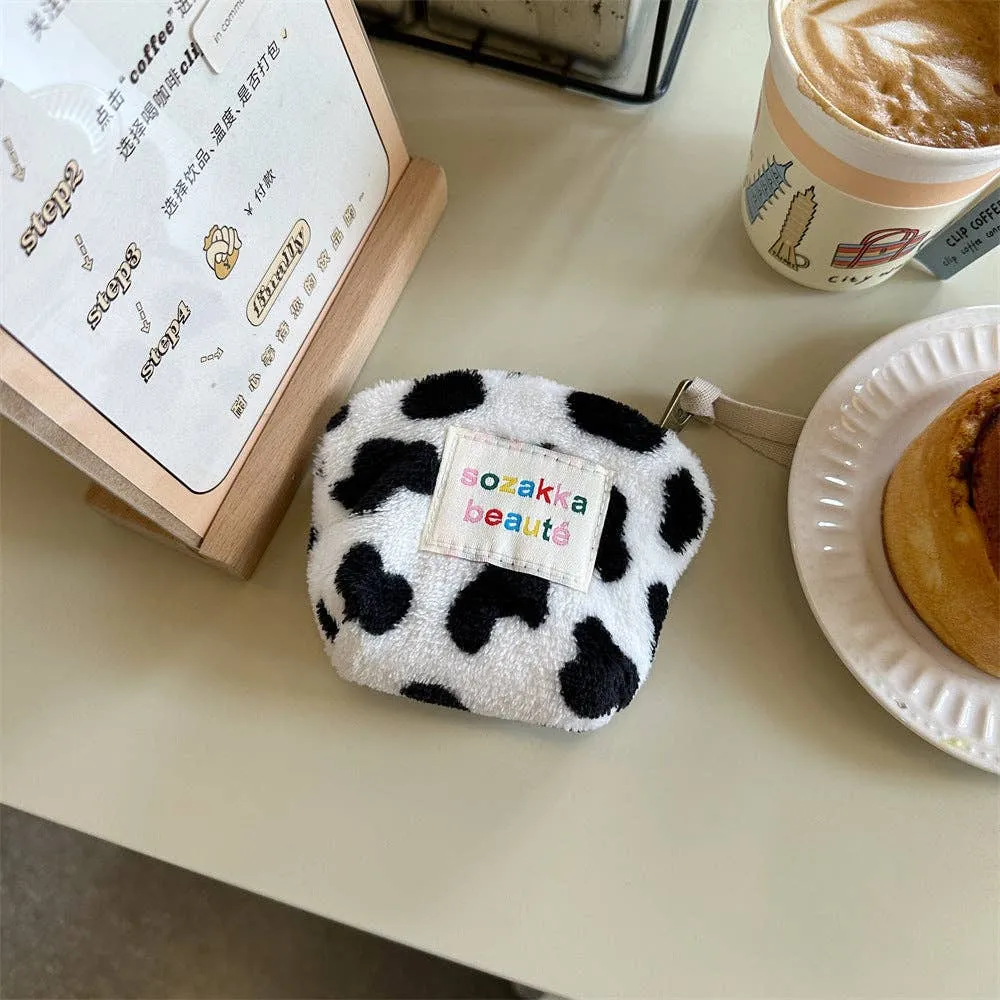 Mini Plush Makeup Bag