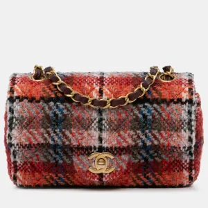 Mini Rectangular Classic Tweed Flap