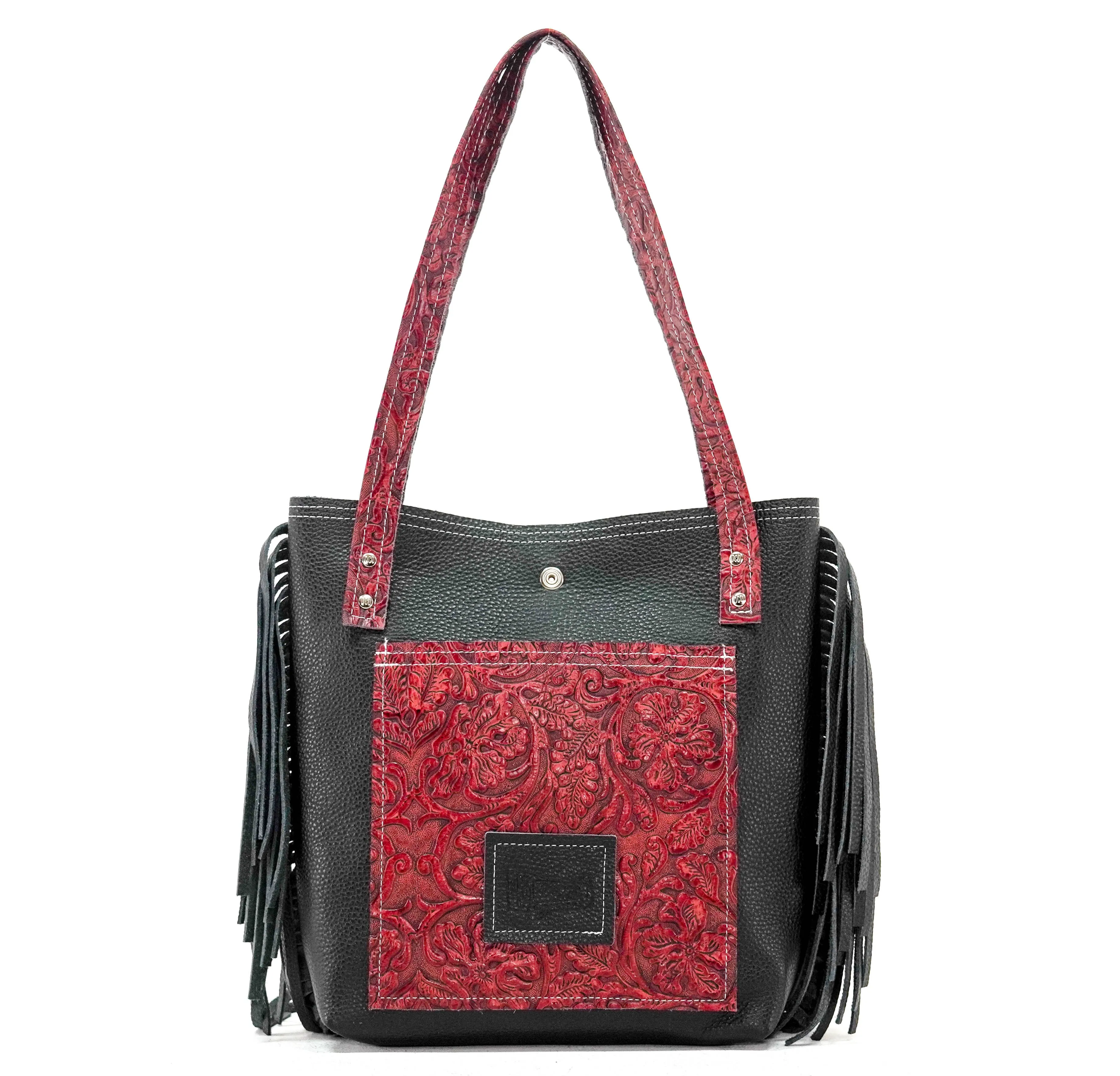 Mini Trisha - Black & White w/ No Embossed