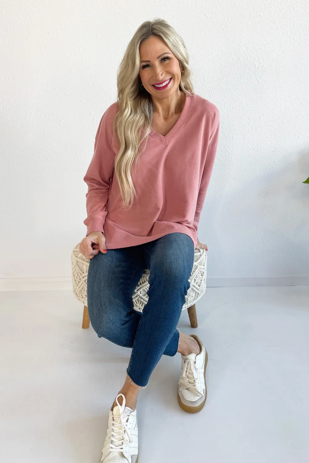 Modern V-Neck Weekender