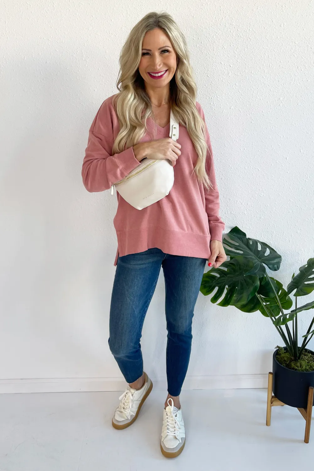 Modern V-Neck Weekender