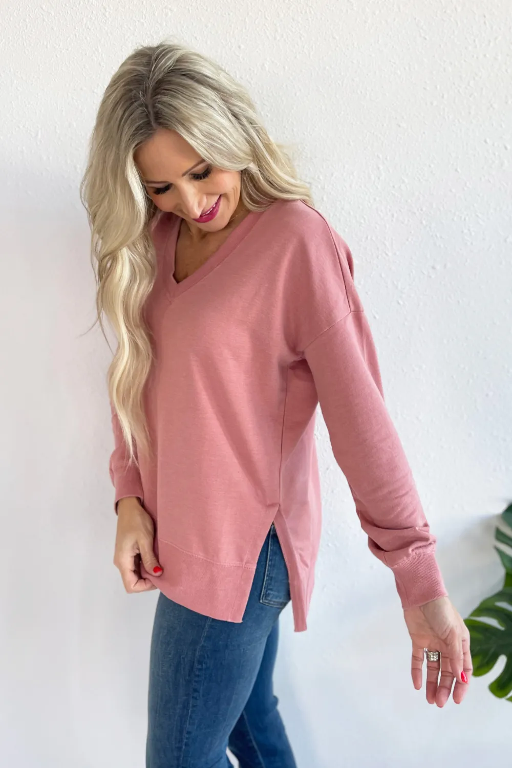 Modern V-Neck Weekender