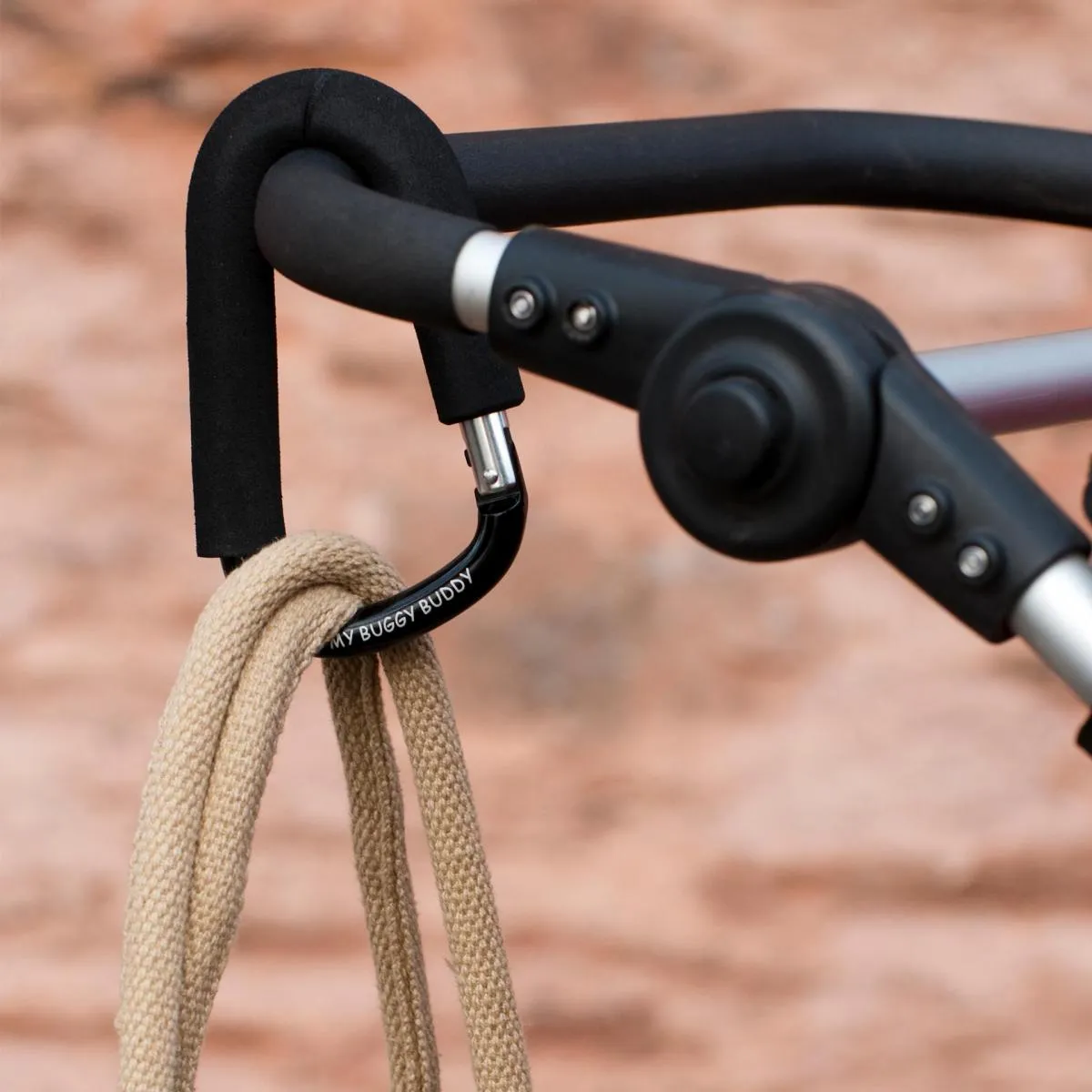 My Buggy Buddy Large Clip - Black