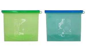 MY FOOT SILICONE FOOD STORAGE BAG 2 PCS 1500ML