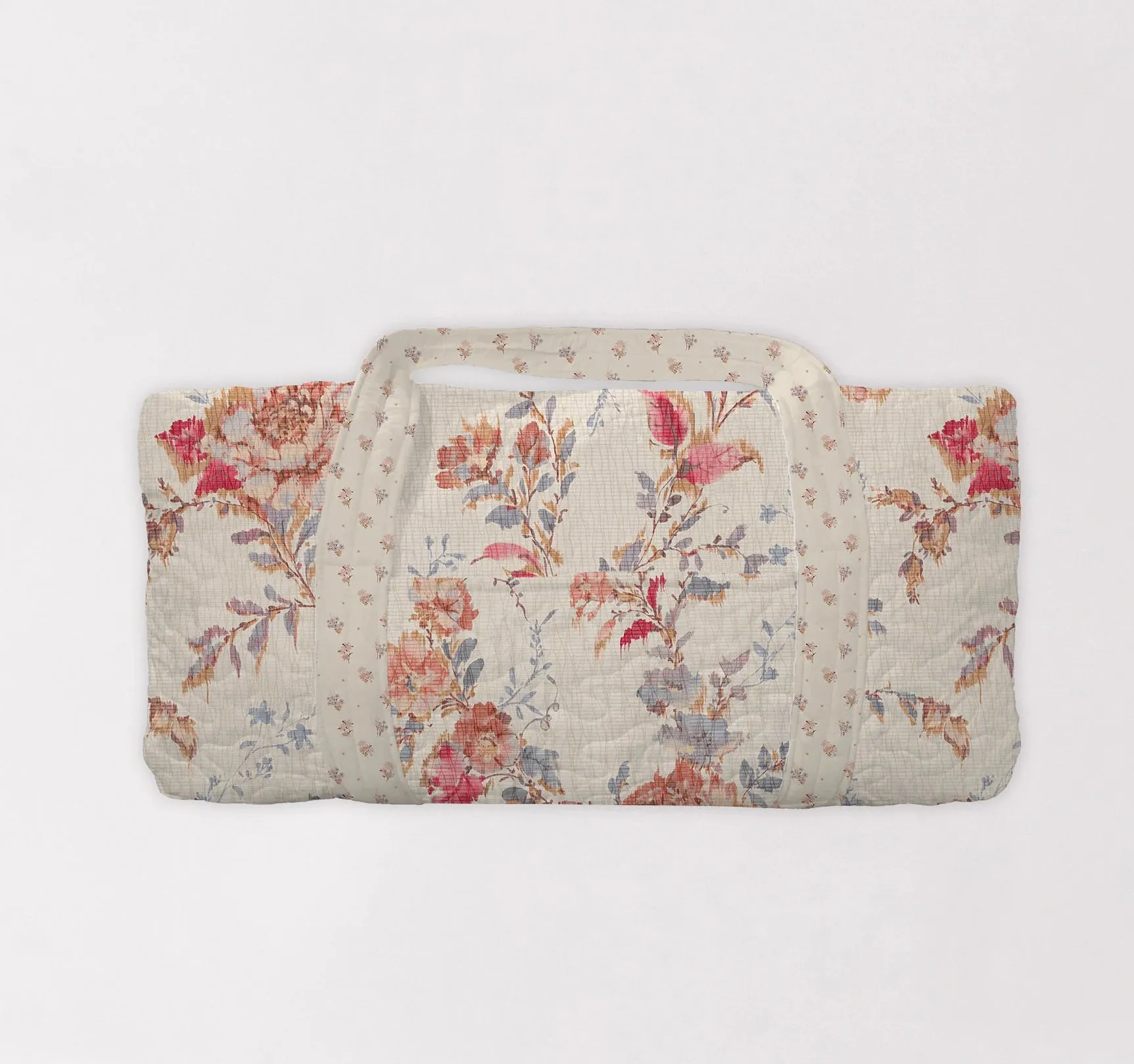 Natalie Floral Pink Duffle Bag
