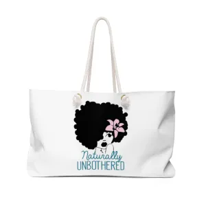 Naturally Unbothered Weekender Bag