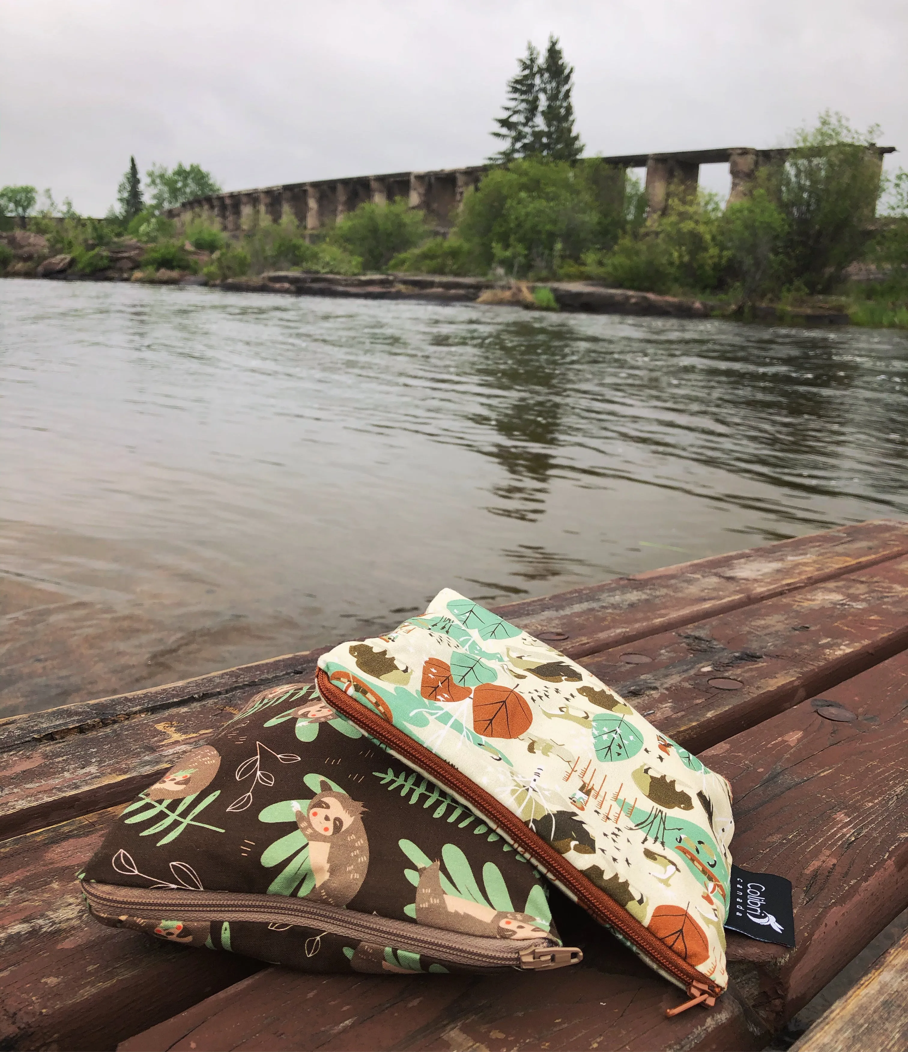 Nature Walk Reusable Snack Bag - Large