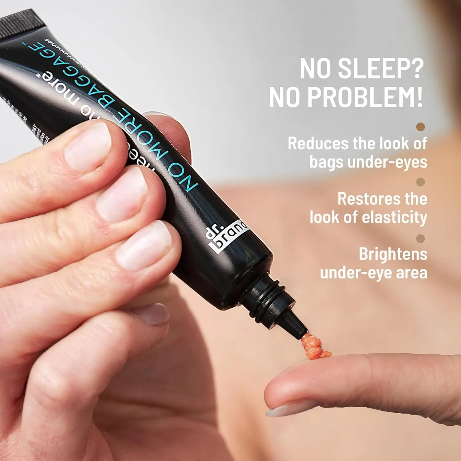 Needles No More NO MORE BAGGAGE Eye De-Puffing Gel TRAVEL SIZE, 7 G.