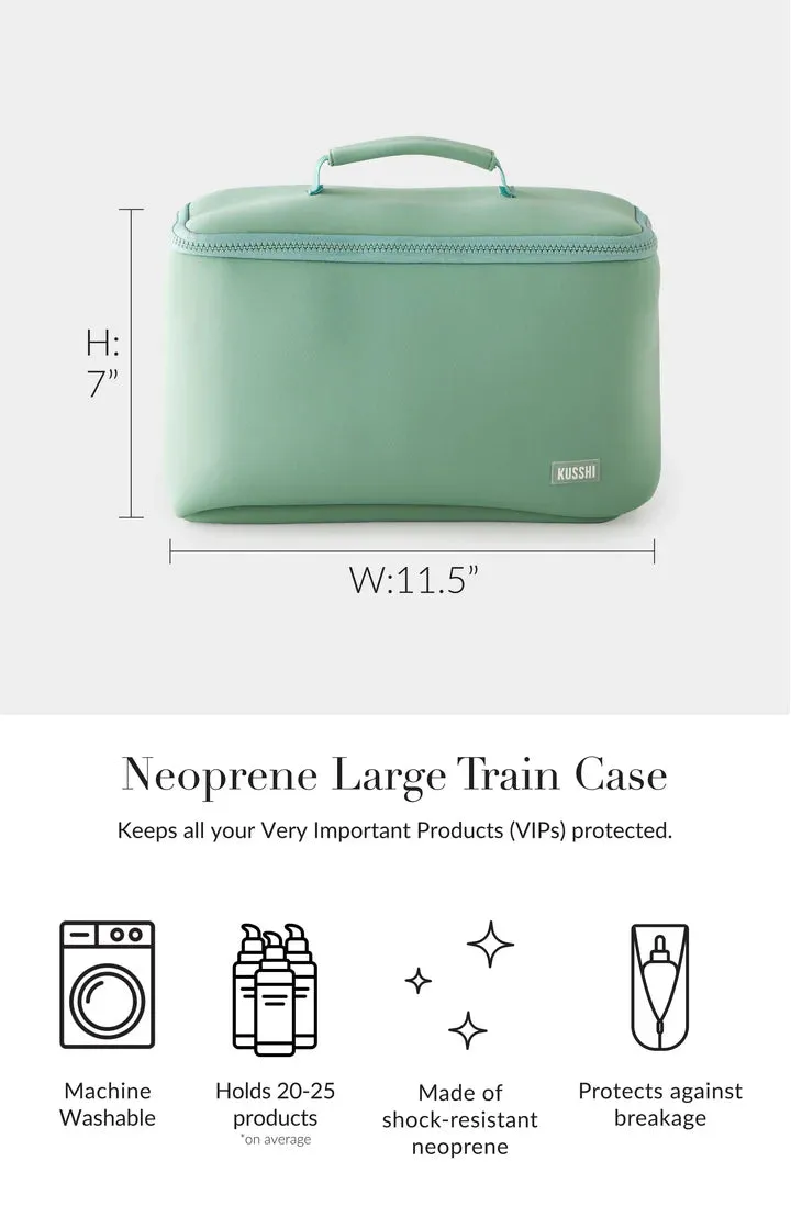 Neoprene Neutral Large Train Case