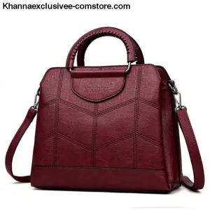 New Tote Leather Luxury Women's Designer Handbag High Quality Cross body Bag Sac a Main Ladies Purse