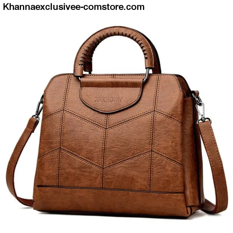 New Tote Leather Luxury Women's Designer Handbag High Quality Cross body Bag Sac a Main Ladies Purse