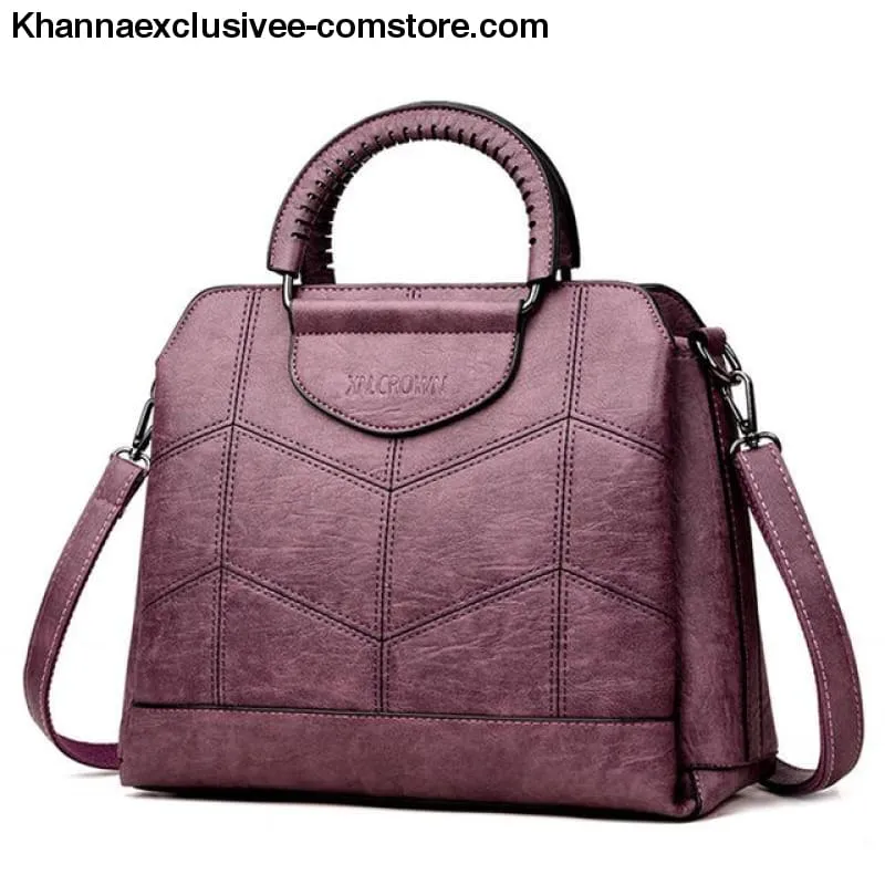 New Tote Leather Luxury Women's Designer Handbag High Quality Cross body Bag Sac a Main Ladies Purse