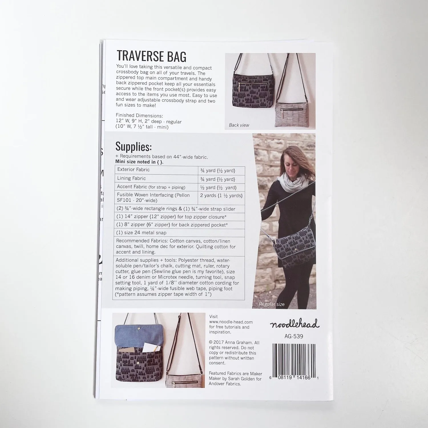 Noodlehead : Traverse Bag