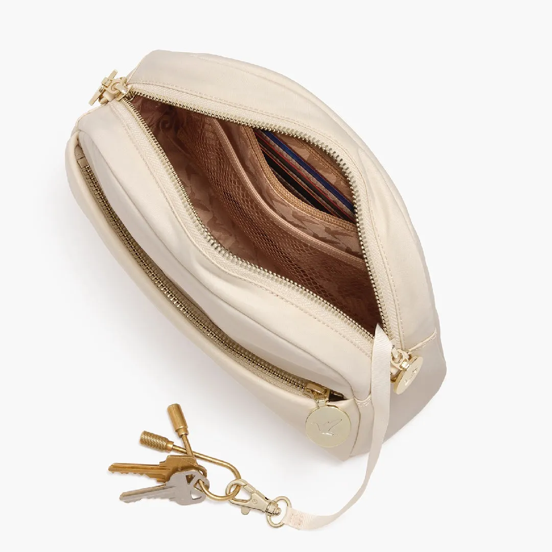 Nouvelle - Recycled Nylon - Ivory / Gold / Camel