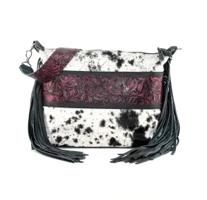 Oakley - Black & White w/ Burgundy Dallas Tool