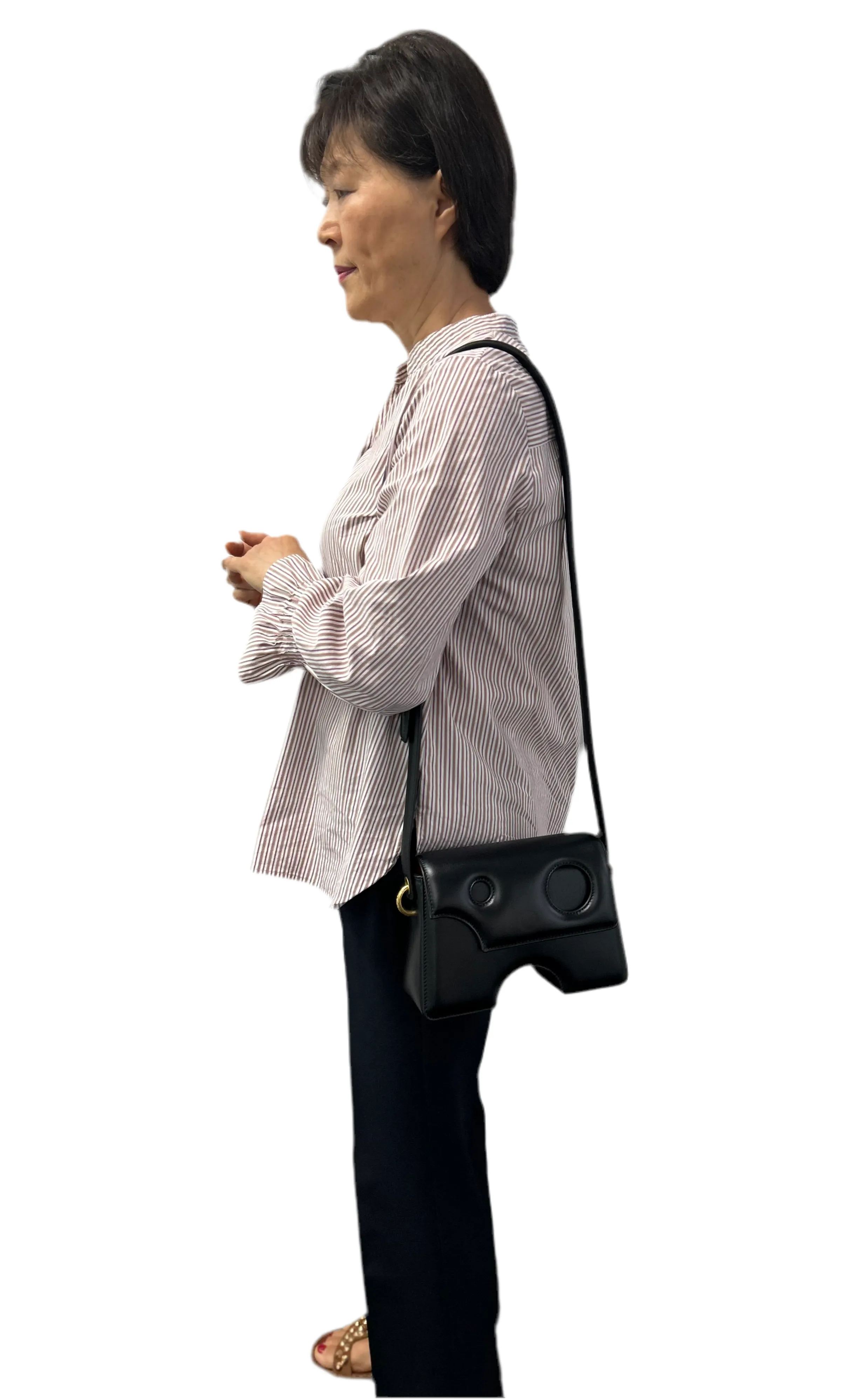 Off-White Pearl Black Bag Burrow   30% OFF