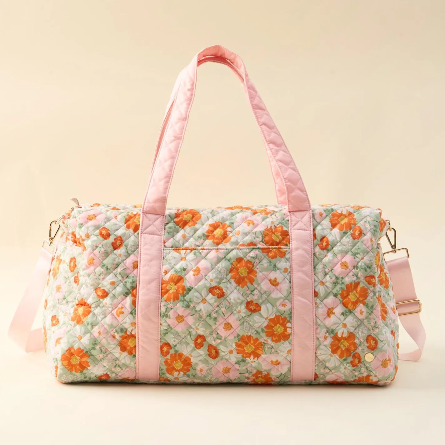 On-The-Go Quilted Weekender Bag