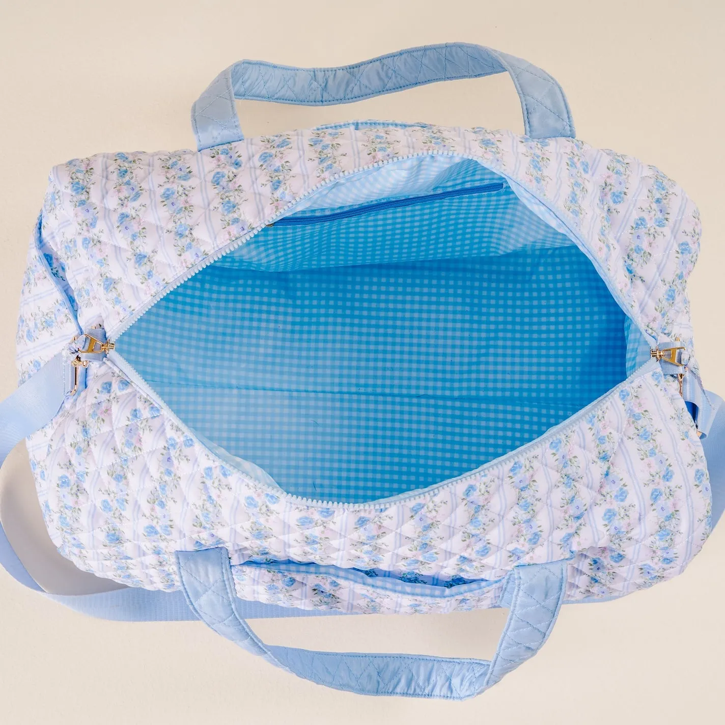 On-The-Go Quilted Weekender Bag