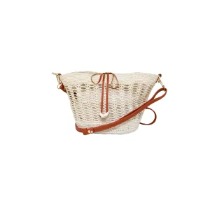Open Weave Mini Handbag