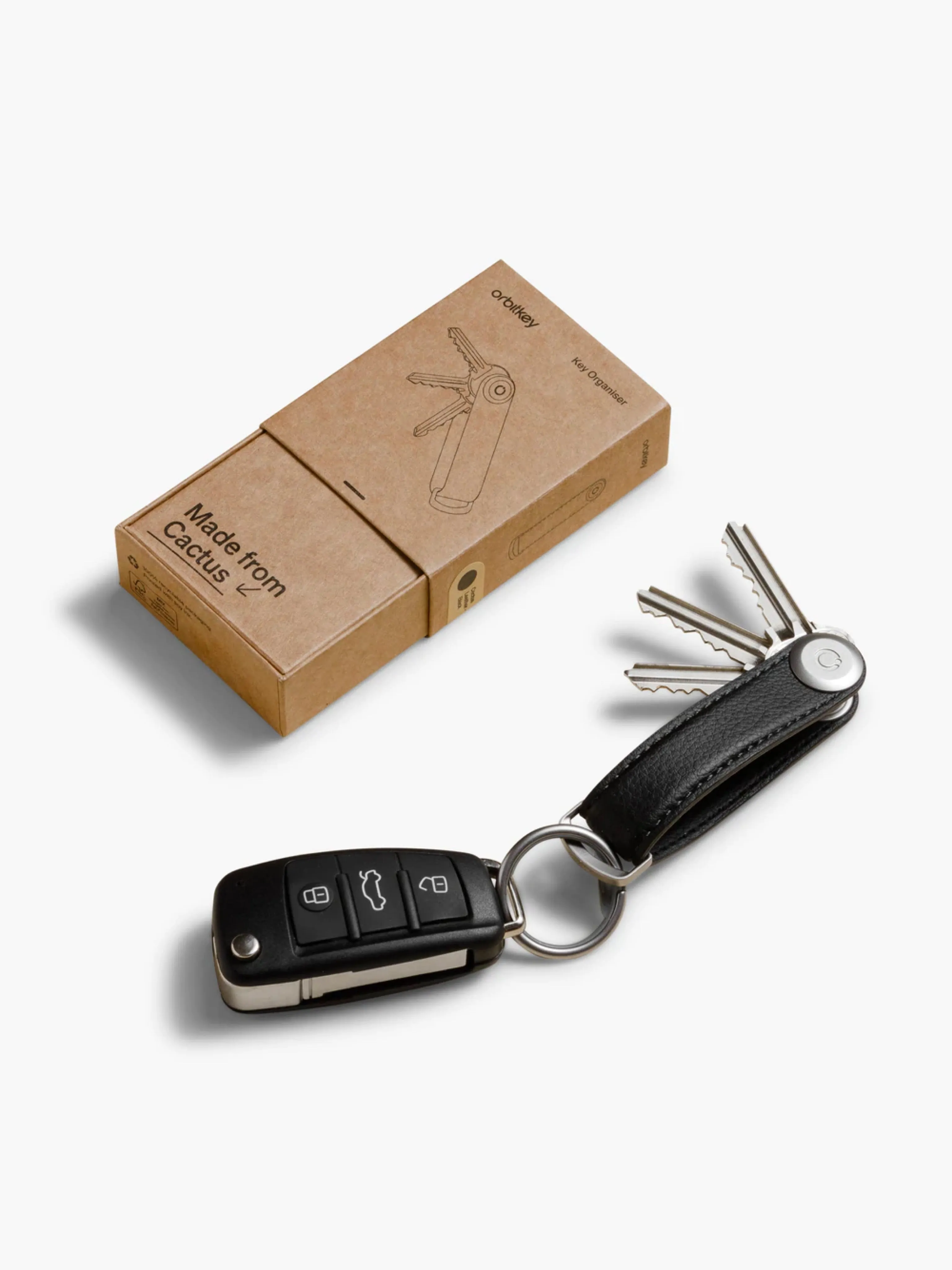 Orbitkey Key Organiser Cactus Leather