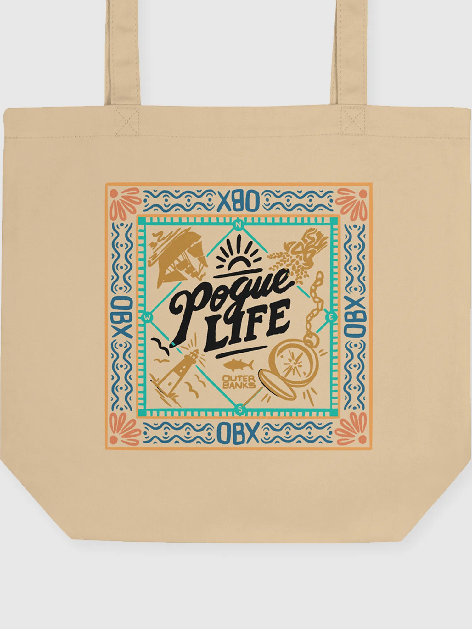 Outer Banks Eco Tote Bag [Natural]
