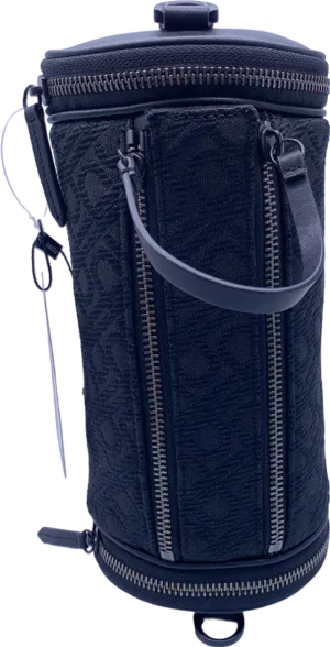 Pedro Black Cylinder Bag One Size
