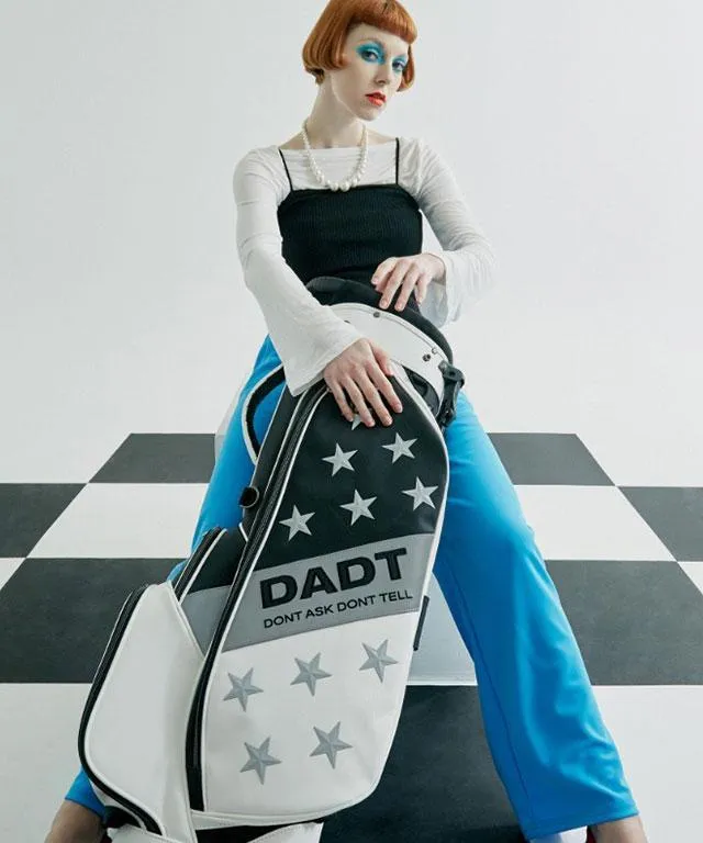 Pentas Collaction Stand bag(A) BLACK/WHITE