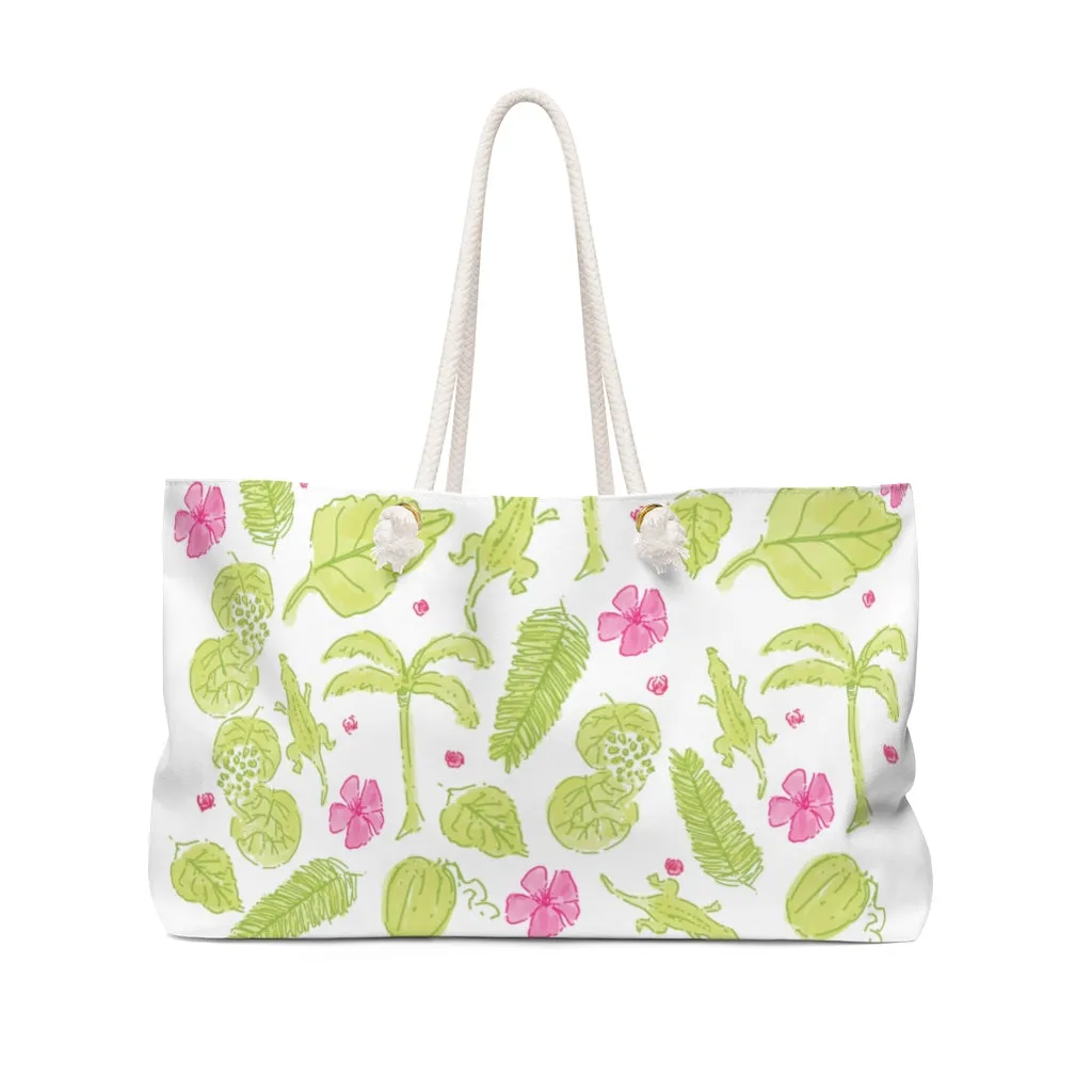 Perfect Palm Weekender Bag