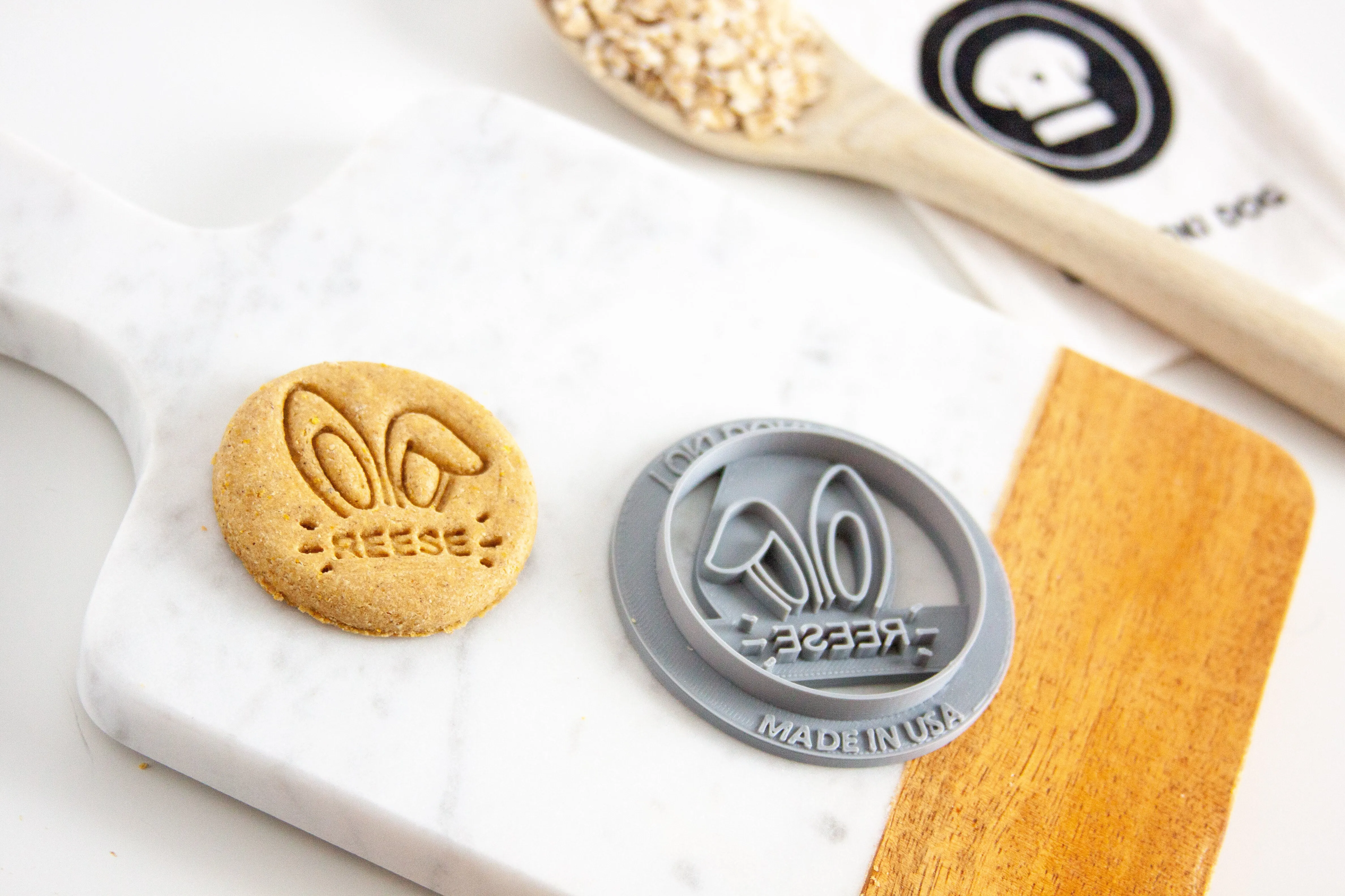 Personalized Bunny Ears Cookie Cutter