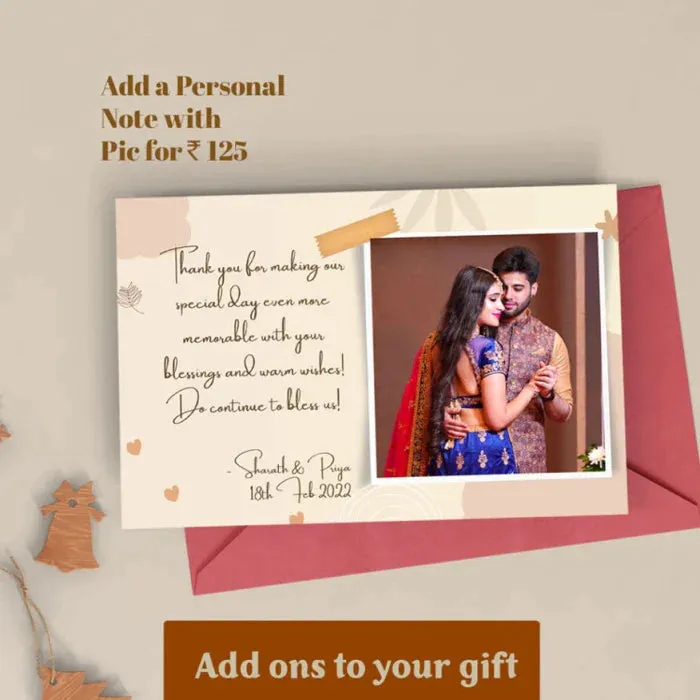 Personalized Lady Wallet with Classic Bottle - Brown