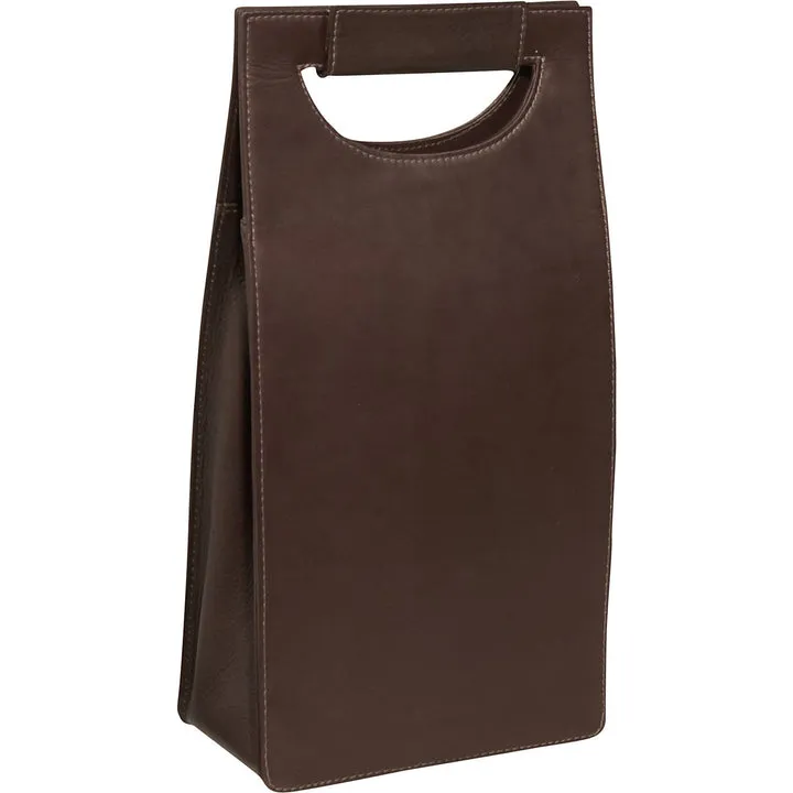 Piel Leather Double Wine Carrier