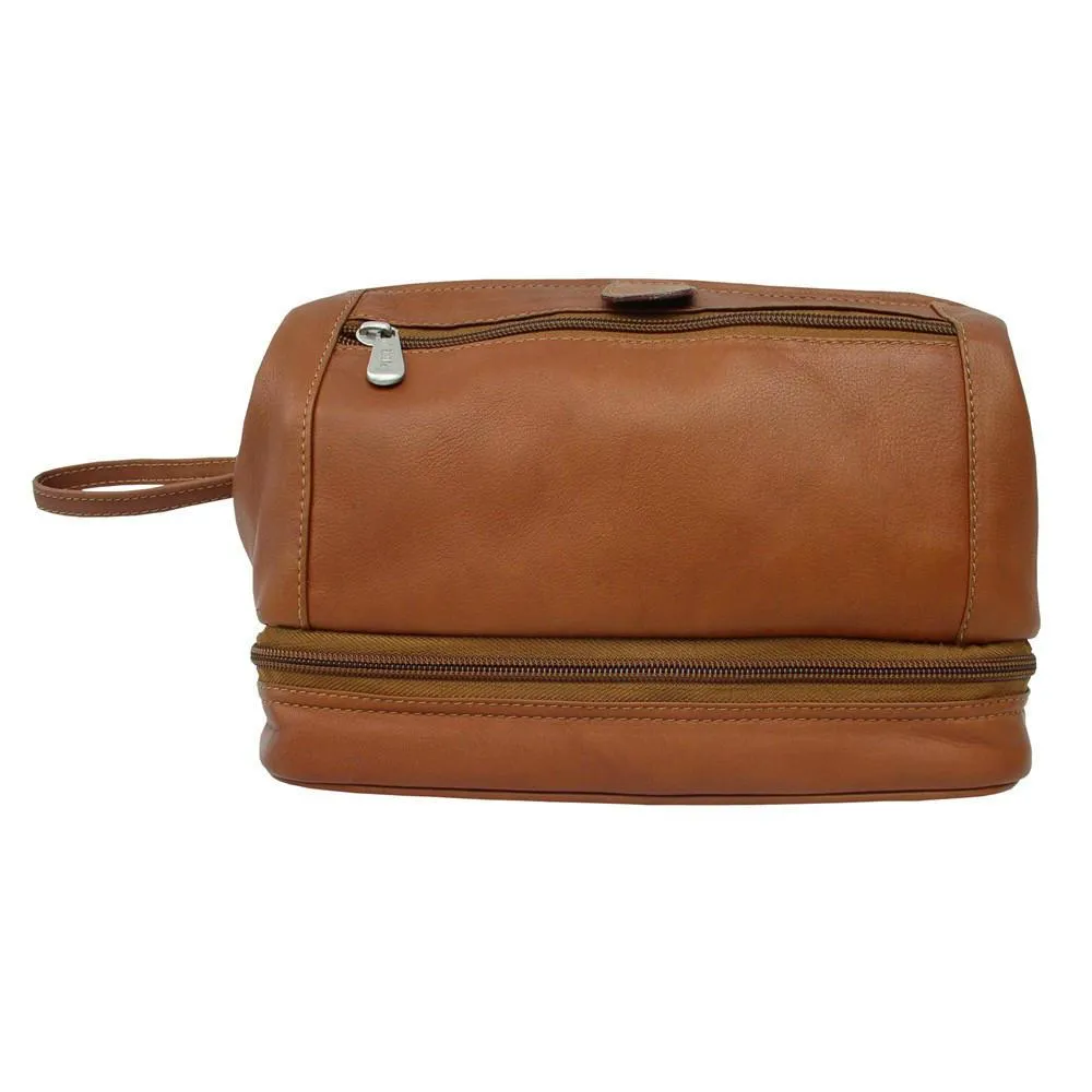 Piel Leather U Frame Utility Kit w/ Zip Bottom