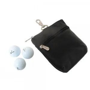 Piel Leather Zippered Valuable Pouch
