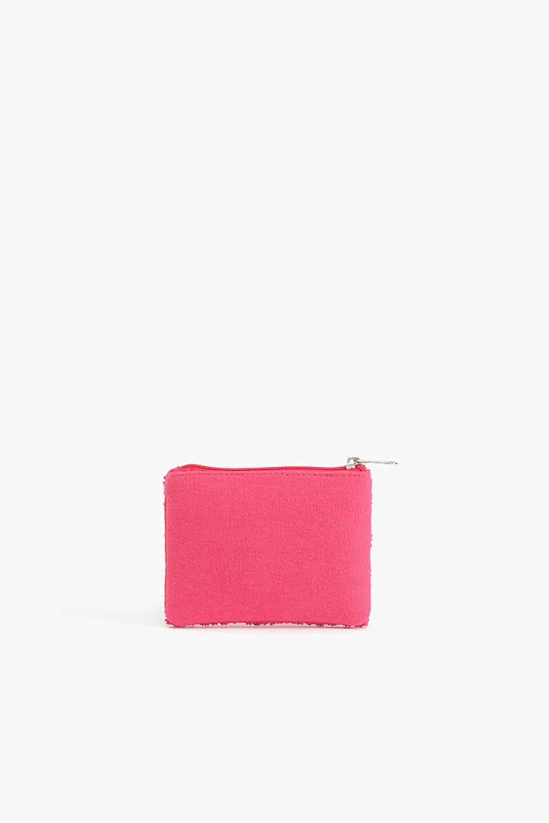 Pink Heary Mini Pouches