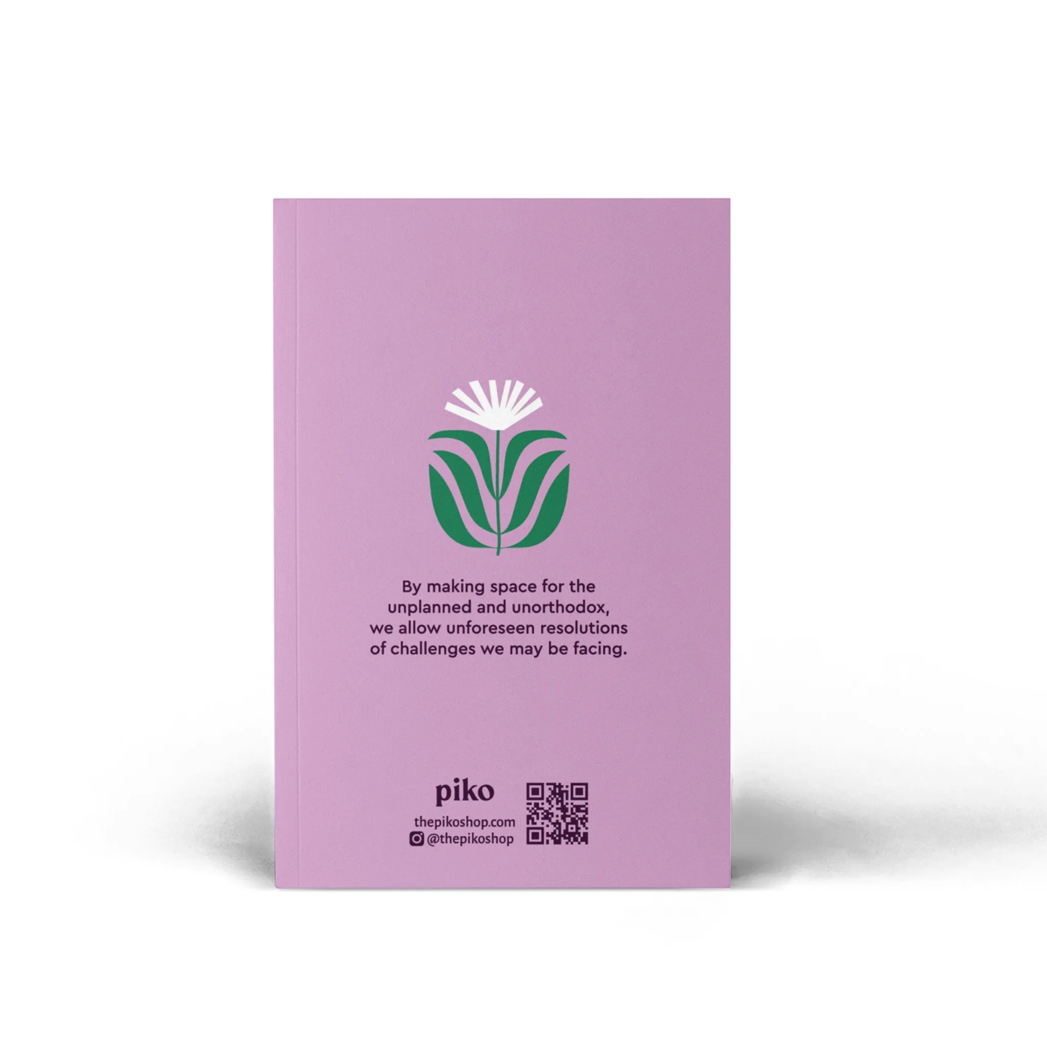 Pocket Notebook / Floral Lilac