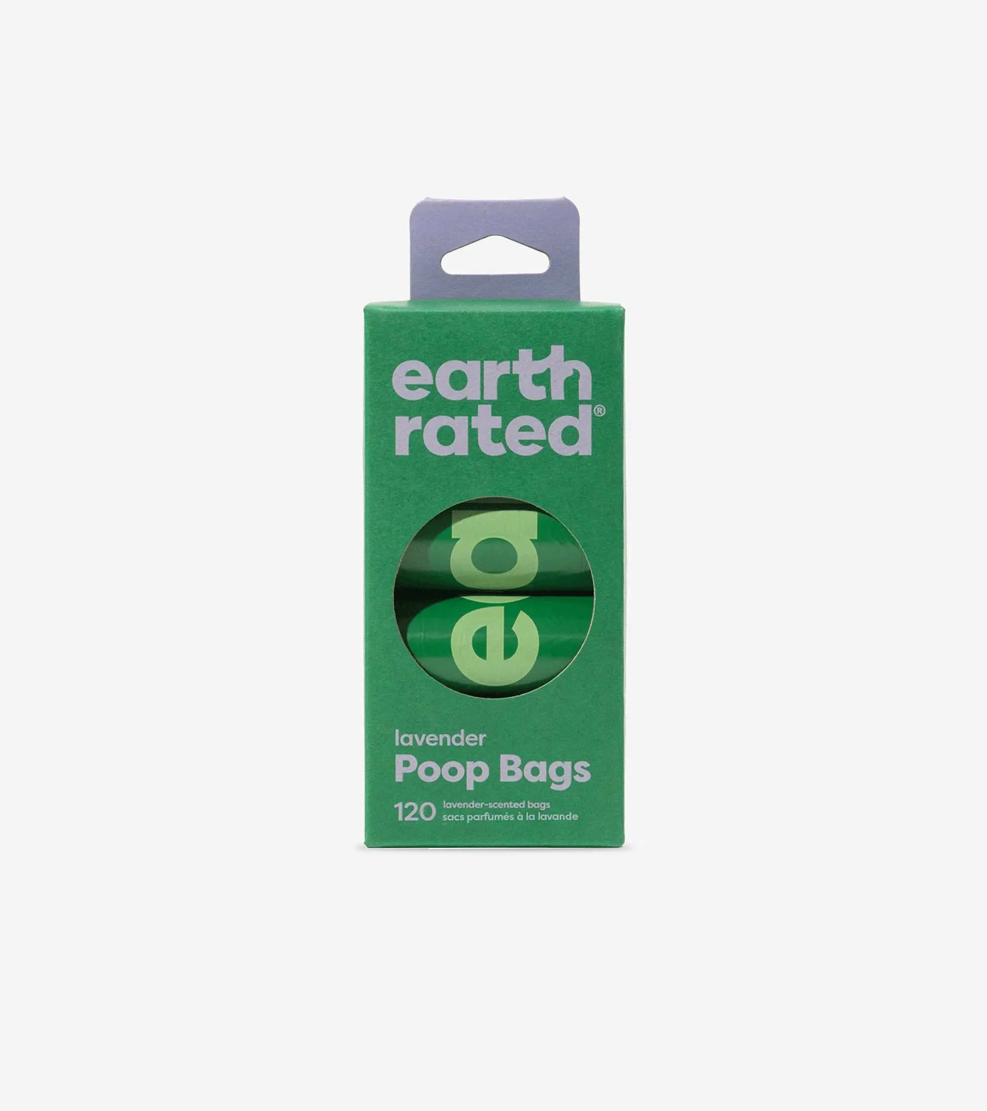Poop Bags on Refill Rolls Lavender