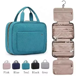 Portable waterproof travel cosmetic bags
