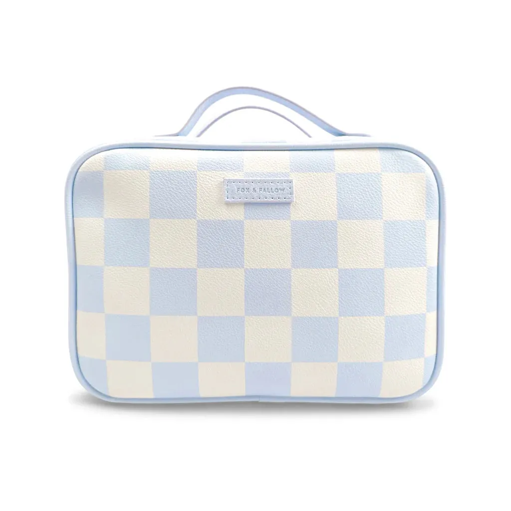 Powder Check Cosmetic Bag