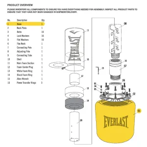 Powercore Freestanding Heavy Bag - Base - Replacement Part