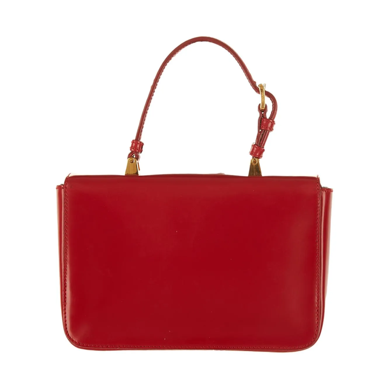 Prada Red Mini Top Handle Bag